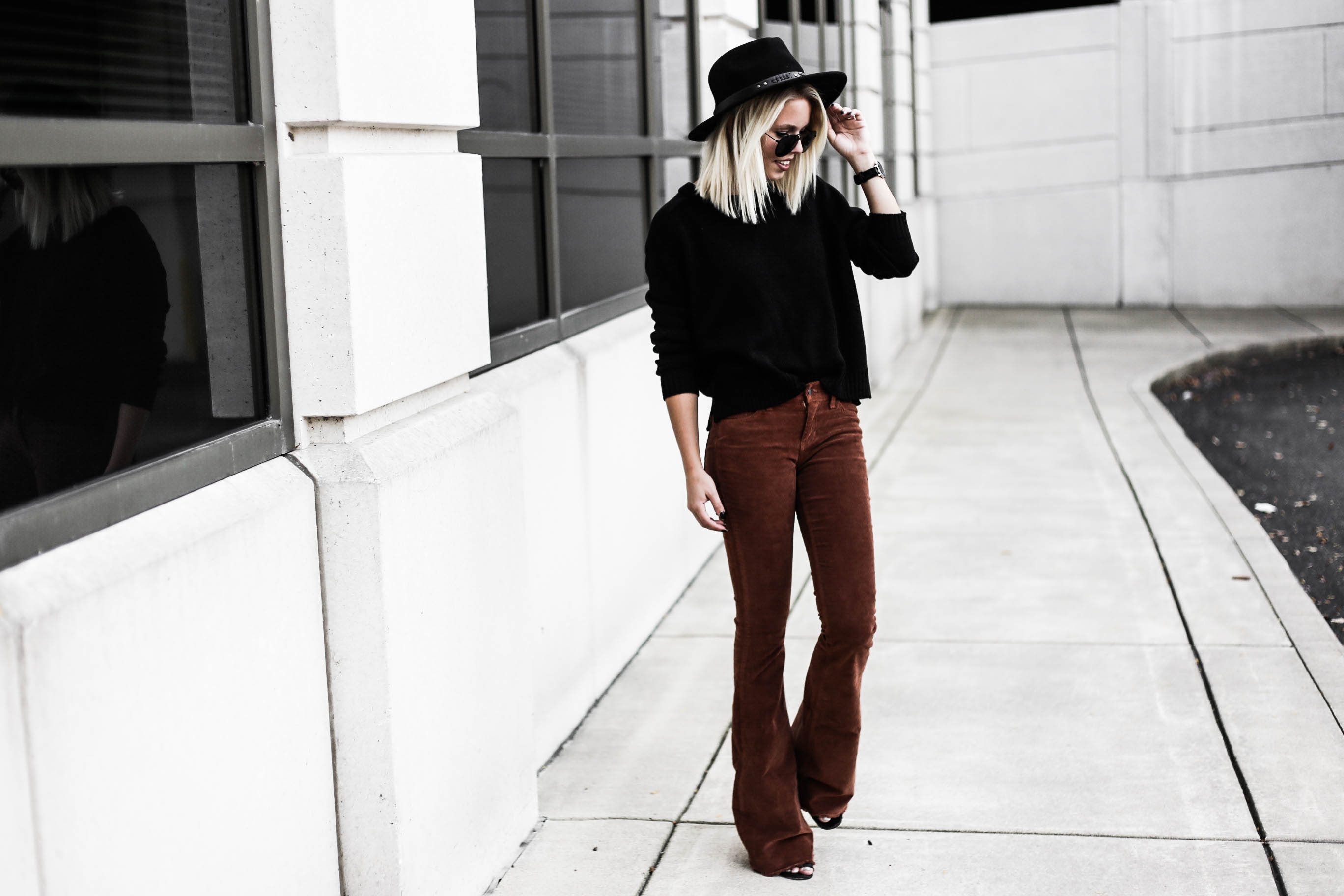 corduroy flares